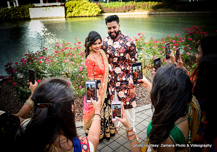 Telented Photography of Indian Couple before the Ceremony
